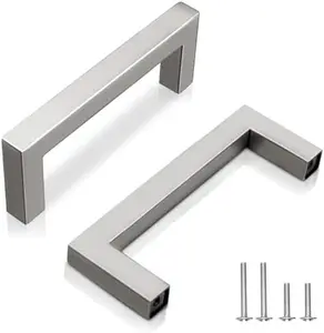 3" Brushed Nickel Stainless Cabinet Handles 20 Pack - Drawer Pulls, Dresser for Home