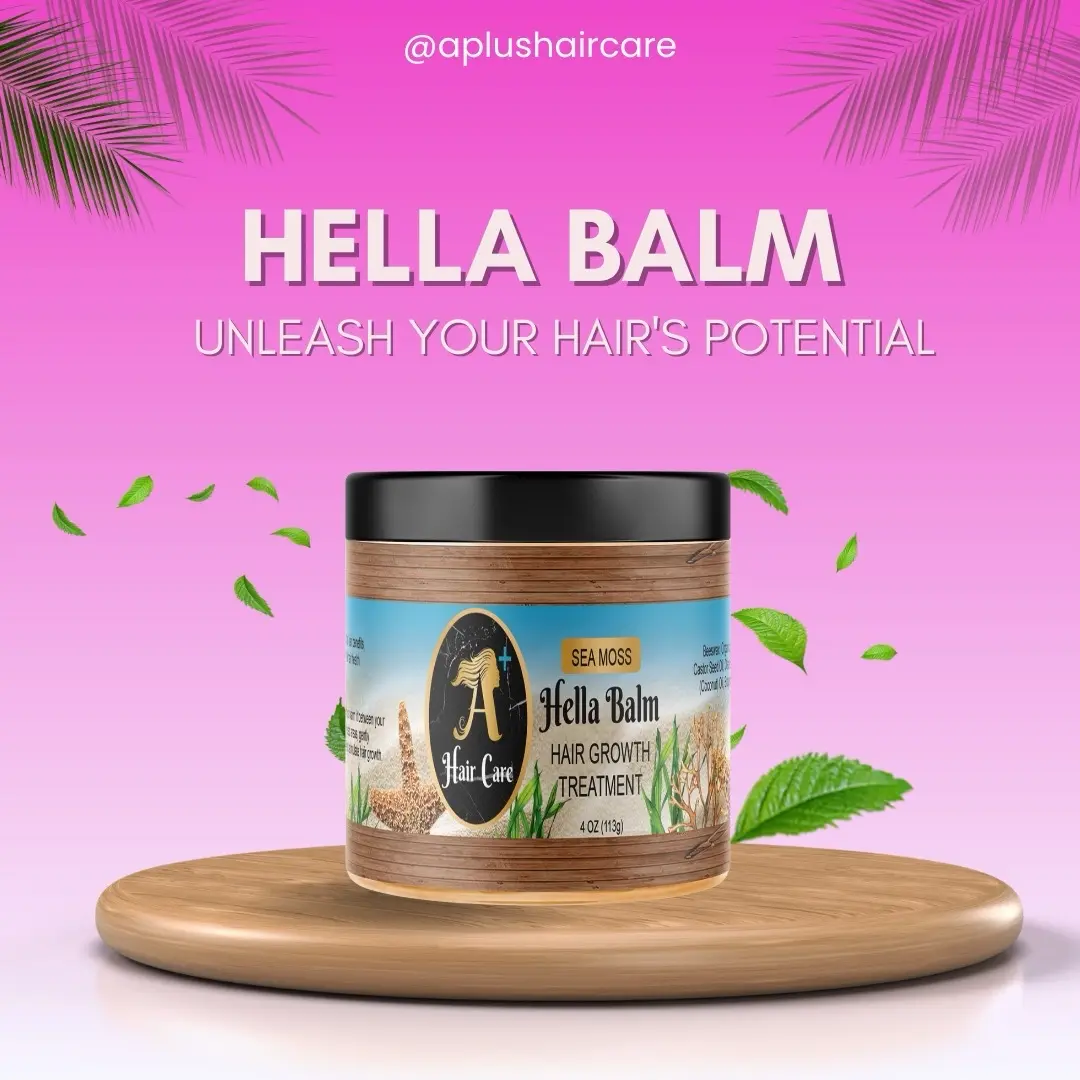 Hella Balm Edge Grow with Seamoss