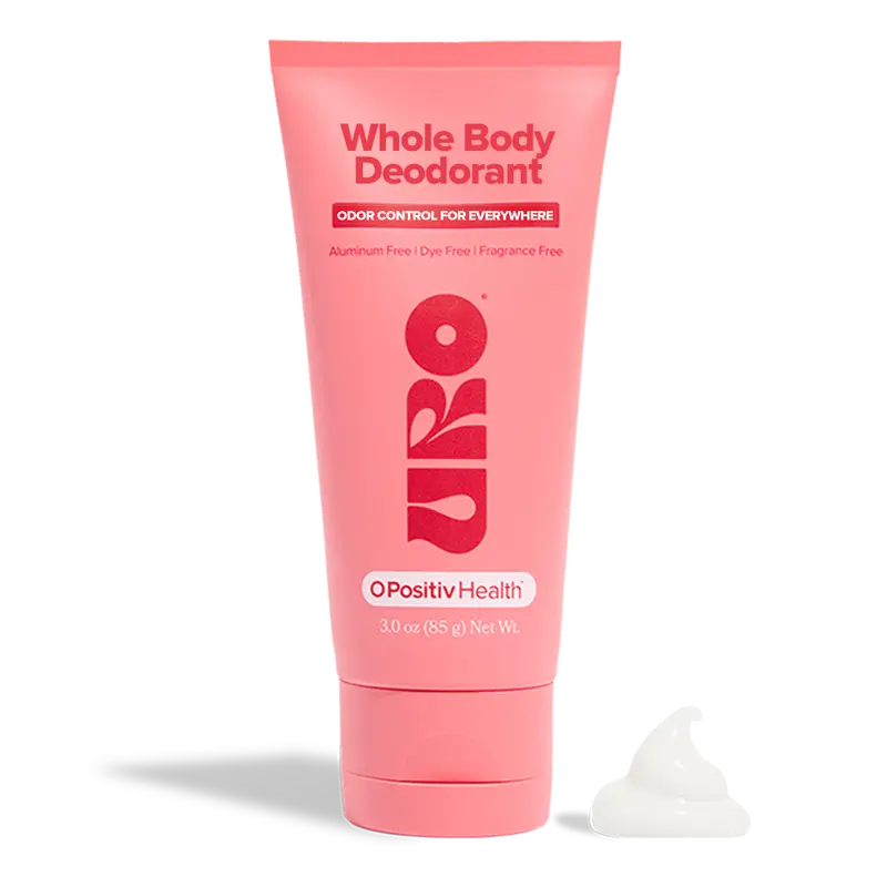 URO Whole Body Deodorant - Odor Control, Moisture Control, Anti-Chafing – 3 Oz Tube