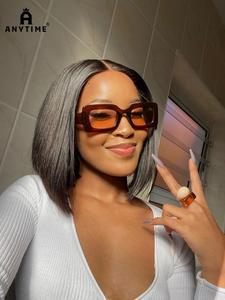 250% density bone straight lace closure wigs for women, gorgeous fluffy wigs with baby hair, human hair wigs for party, daily use