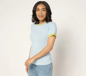 Me by Jennie Garth Forum Ruched Tee