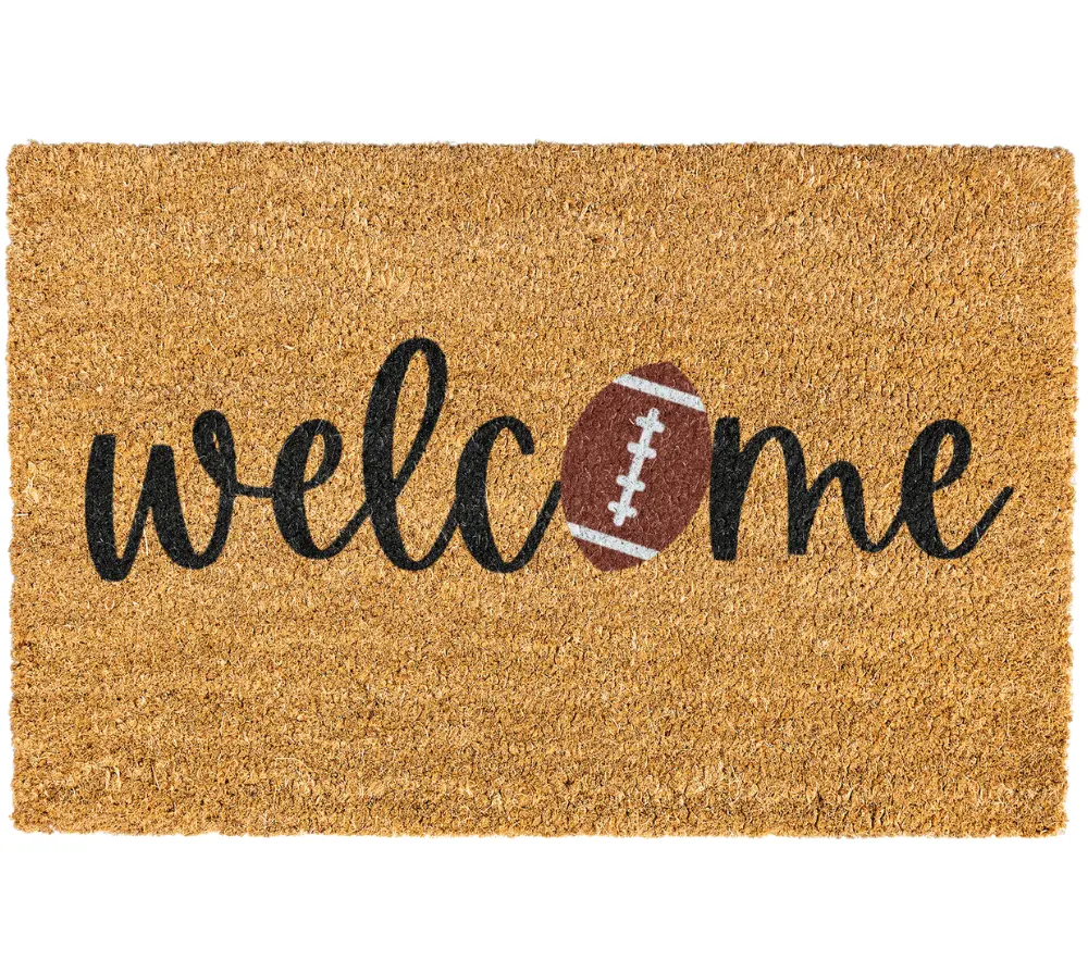 Football doormat, Welcome Mat, Funny Door mat, Foot Ball Door mat