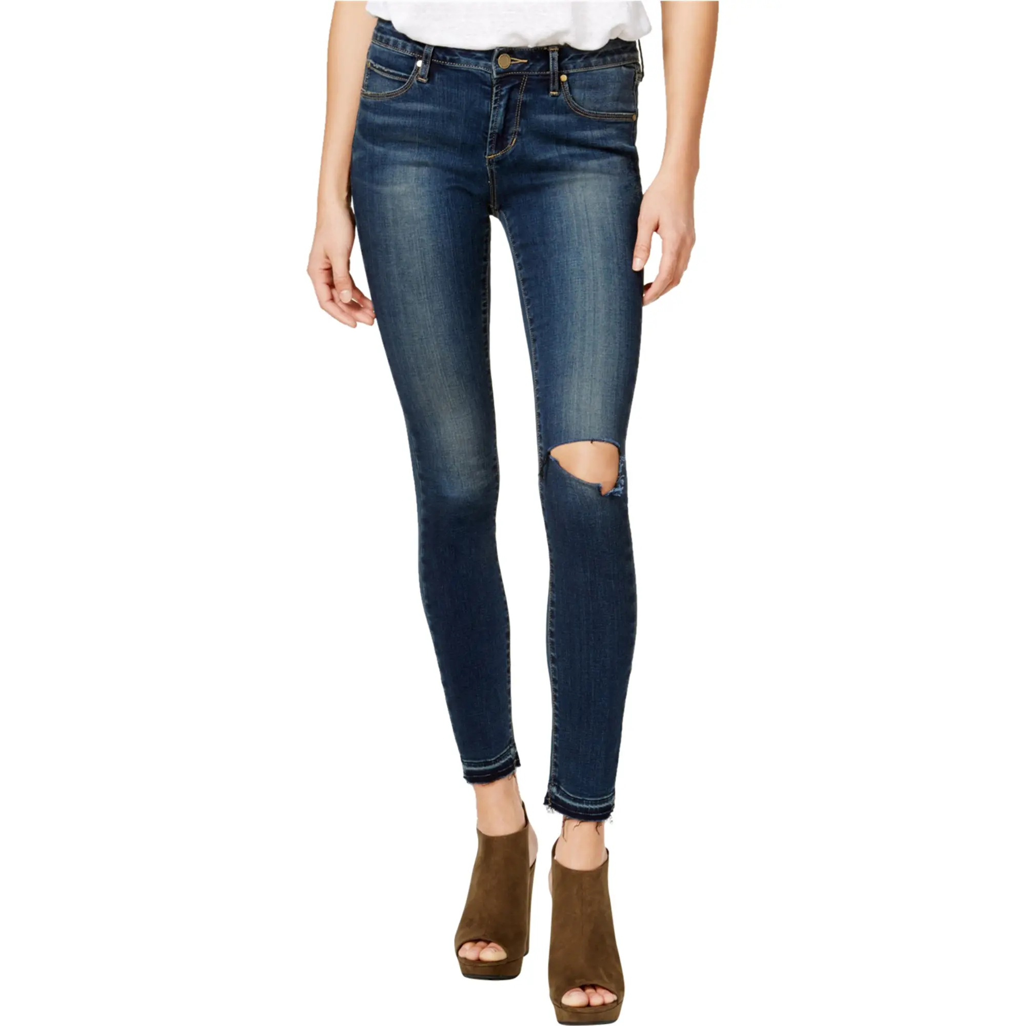 Articles of Society Womens Sarah Tapered Skinny Jeans