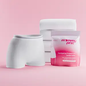 High-Waisted Maternity Underwear | Pearl White | Pack of 4