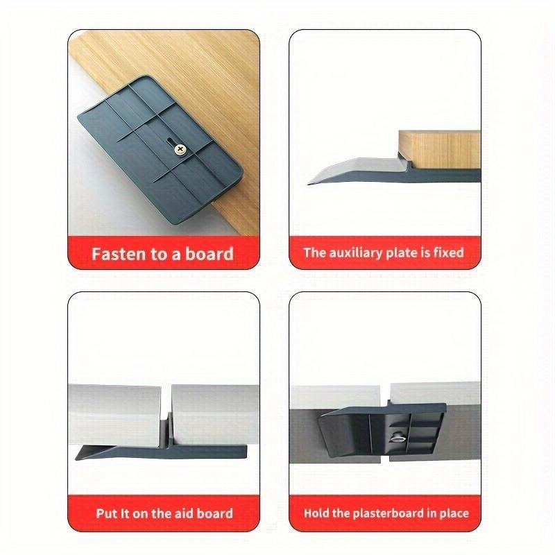 2-Piece Gypsum Drywall Tool Set – Durable Plastic Taping Knife & Corner Trowel for Home Renovation, DIY Repair & Wall Finishing 🇺🇸 Fast Ship