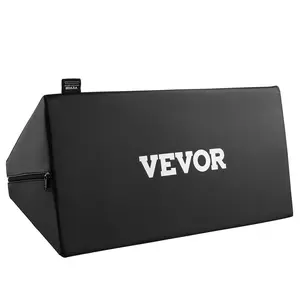 VEVOR Preacher Curl Pad, Portable Preacher Pad, Space-Saving Bicep Exercise Support, High-Density EVA Foam Weight Lifting Workout Equipment, Barbell & Dumbbell Bicep Curl Support Isolator for Home Gym