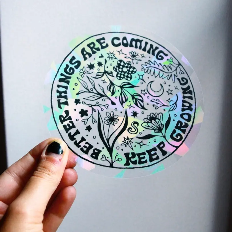 Better Things Suncatcher Window Decal Rainbow Maker