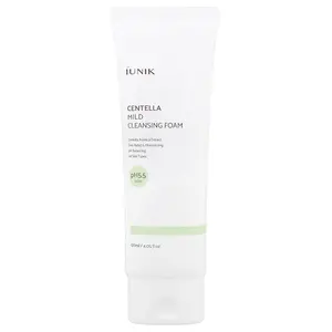 iUNIK Centella Mild Cleansing Foam, 4.05 fl oz (120 ml)