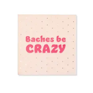 Baches Be Crazy Napkins (24 Pack)