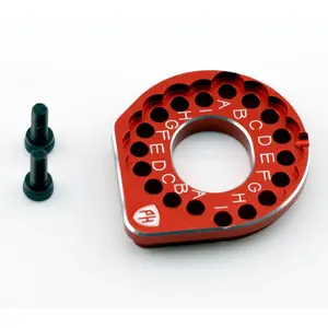 Powerhobby Aluminum Motor Mount Red Kyosho Fazer Mk2