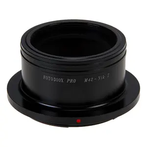 Fotodiox Pro Lens Mount Adapter Compatible with M42 Screw Mount SLR Lenses to Nikon Z-Mount Mirrorless Camera Bodies