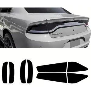 Tail Light Sidemarkers Decal fits 2015-2024 Dodge Charger Accessories Rear Taillight Sidemarkers Sticker 2015, 2016, 2017, 2018, 2019, 2020,2021, 2022, 2023, 2024