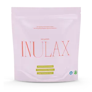 Unflavored Inulax Powder - 14 Stick Packs - Fiber Supplement - Daily Constipation Relief - Kid & Pet Friendly