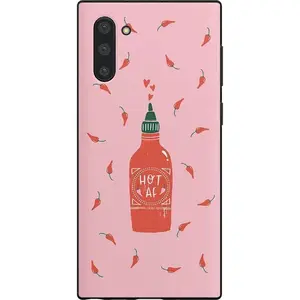 Spicy AF | Pink Chili Hot Sauce Samsung Case
