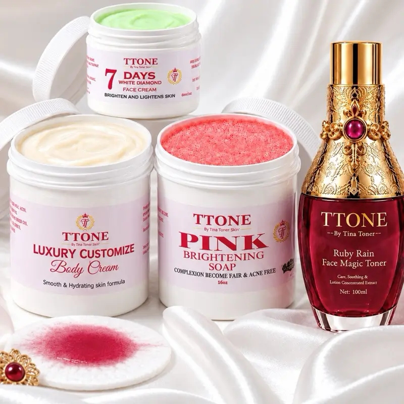 TINA TONER Tina Toner Skin – Complete Glow Care Set