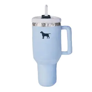 Carolina Blue Plush Stanley Dog Toy