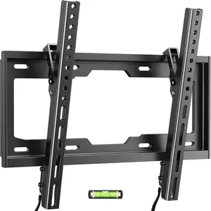 Tilt TV Wall Mount 55 inch for 24-60 inch TVs, Low Profile TV Mount Quick Release Safe Lock, Wall Mount TV Bracket, Max VESA 400x400mm, up to 99 lbs & 16 inch Studs，Fit Most 32+ 40+ 50+ TVs