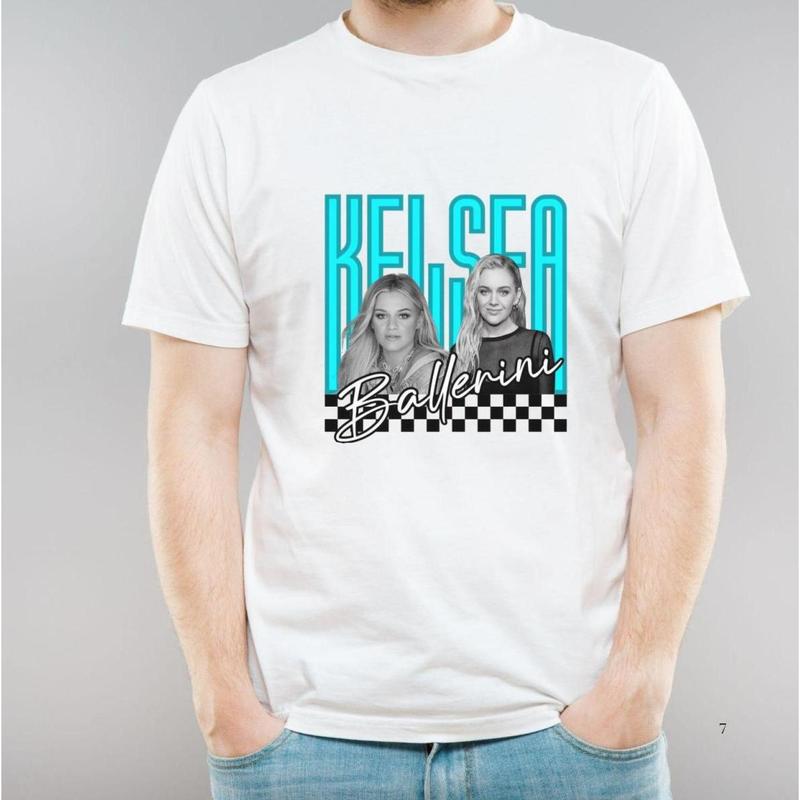 Kelsea country sweatshirt, retro checkered country shirt, popular country western tee, neon shirt, Graphic Shirt, Fun and