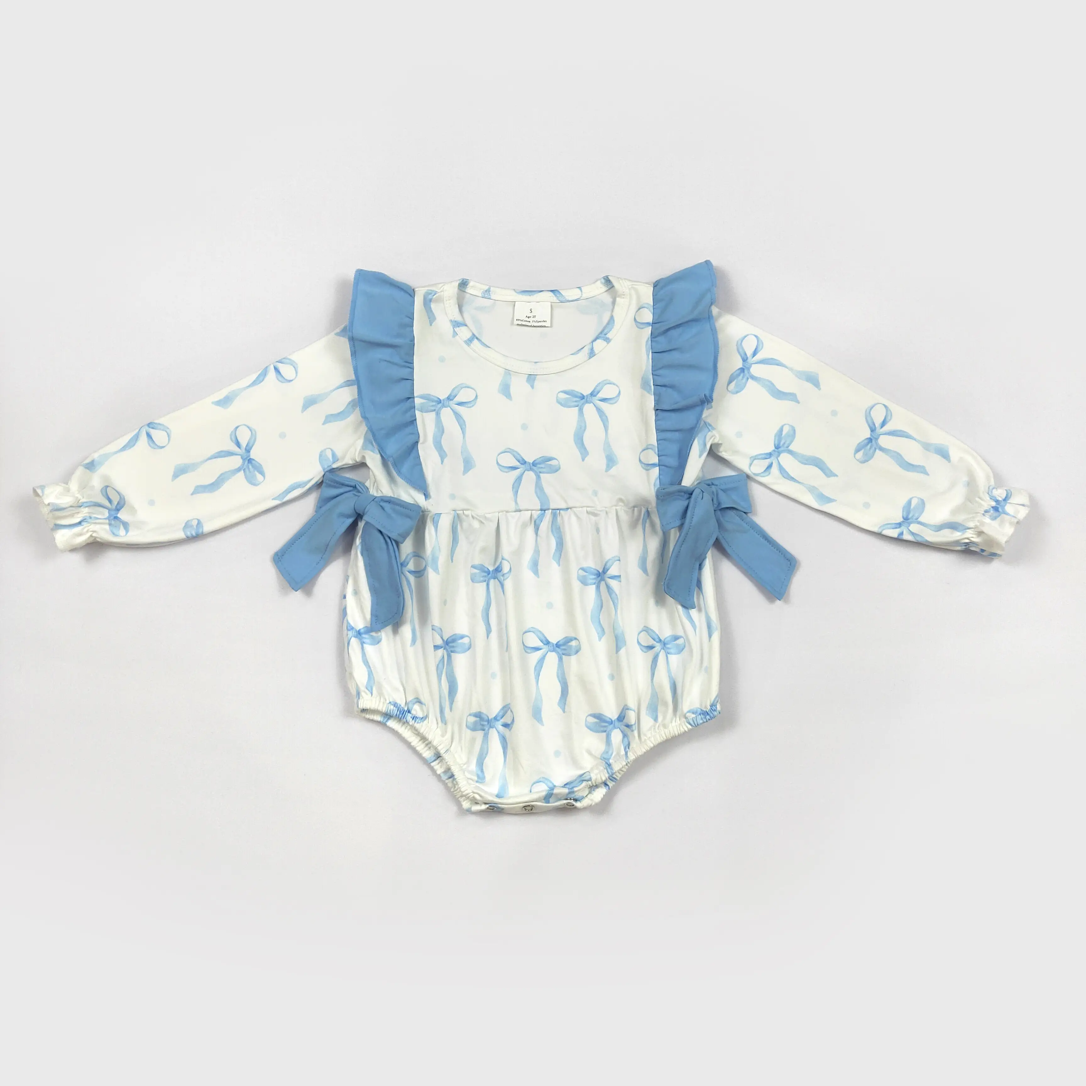 Bow Print Girls OnePieces for Girls
