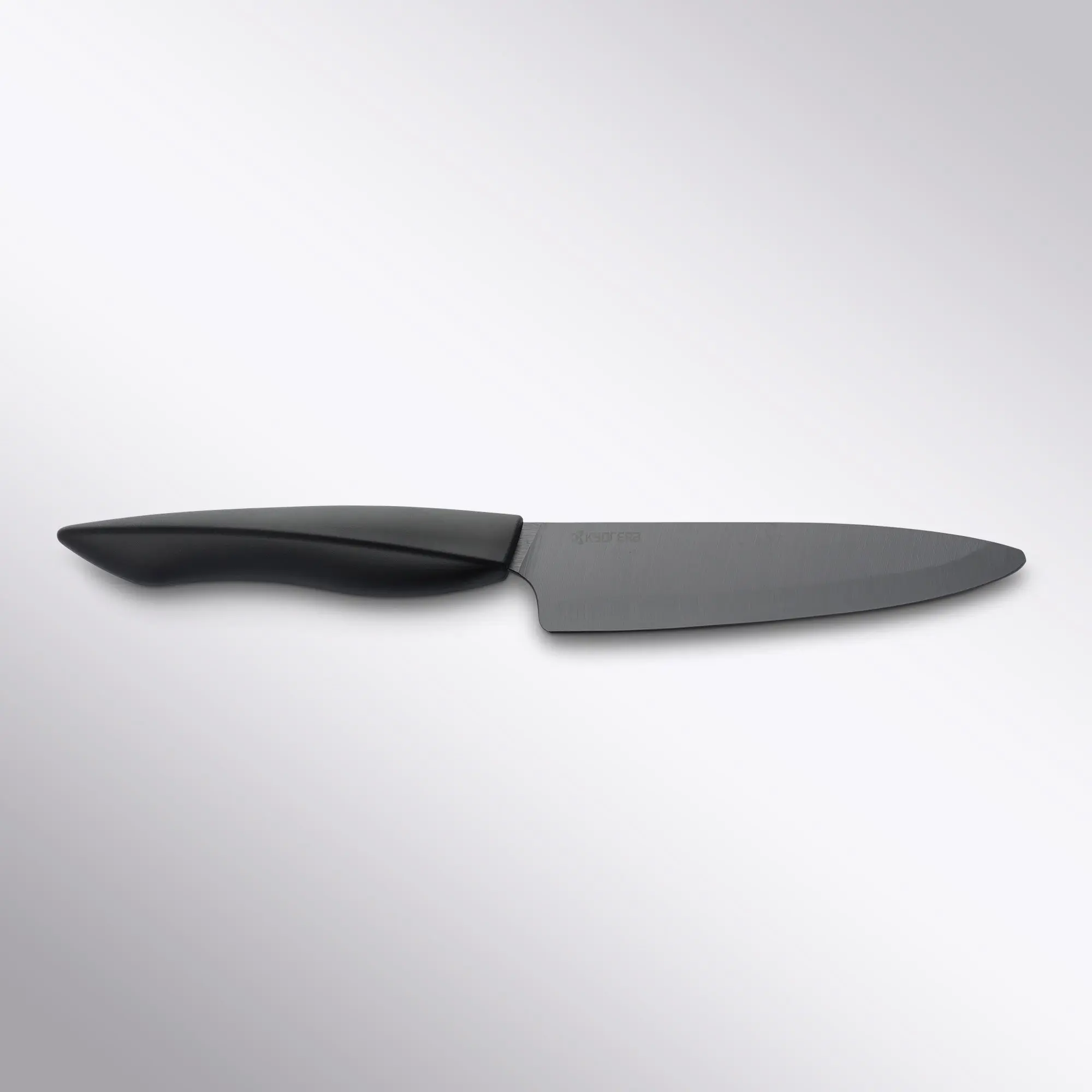 Kyocera Ceramic Innovation Black Ceramic Slicing Utility Knife 5 Inch