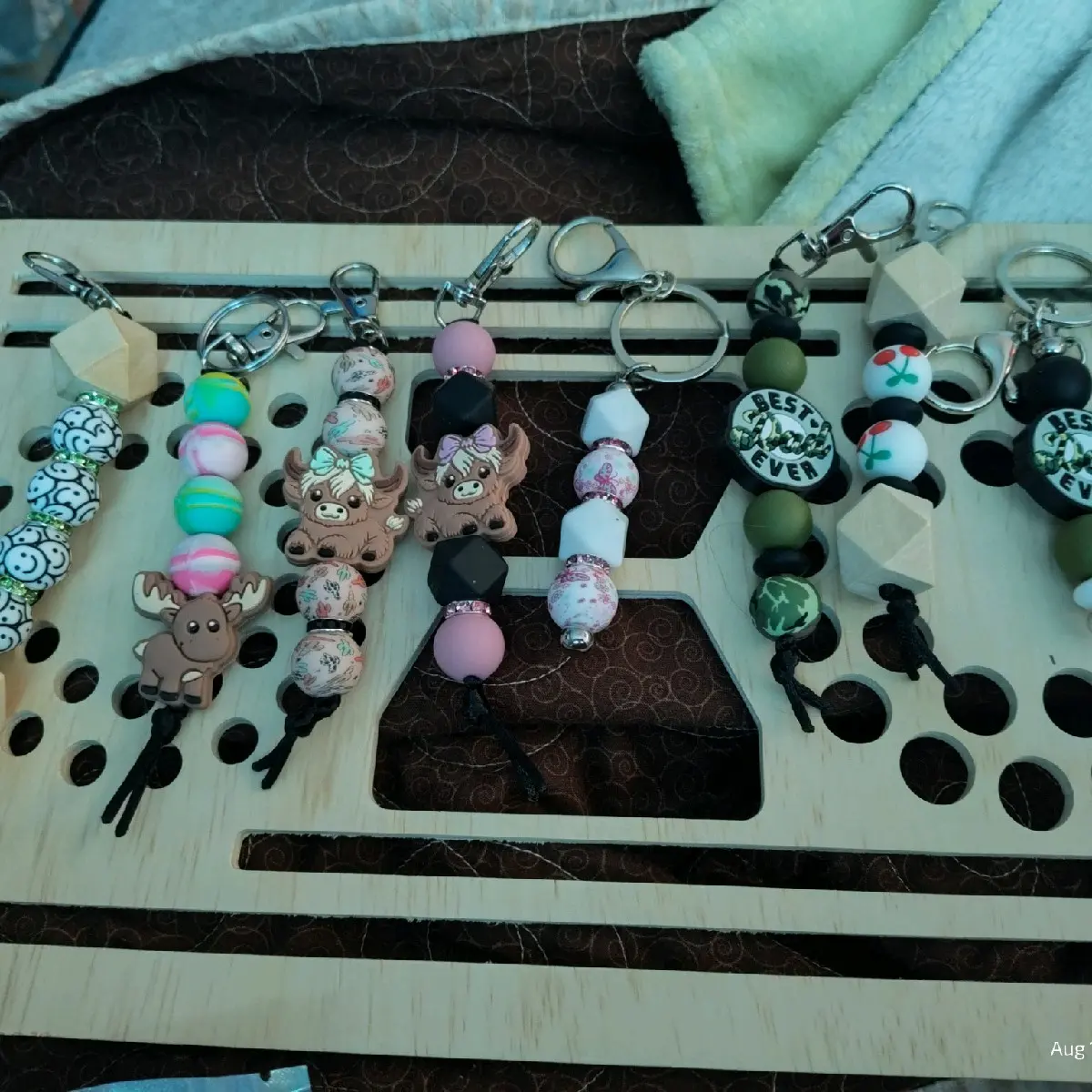 silicone keychains