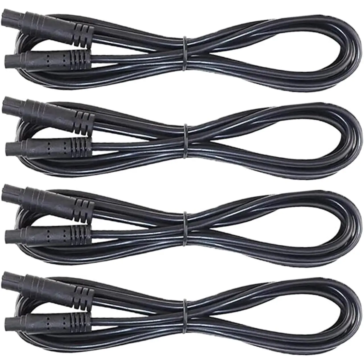 4 count Rock Light Extension Wire,4 Pin LED Extension ,Neon Accent Kits RGB LED Light Extension  for    ATV Strip Rock Lights (4 PCS 40 Inch)