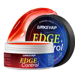 LINKEVAP Strong Hold Edge Control Gel for Thick Edges Long Lasting Hold Clump Proof Haircare Smooth Defined Hairstyles