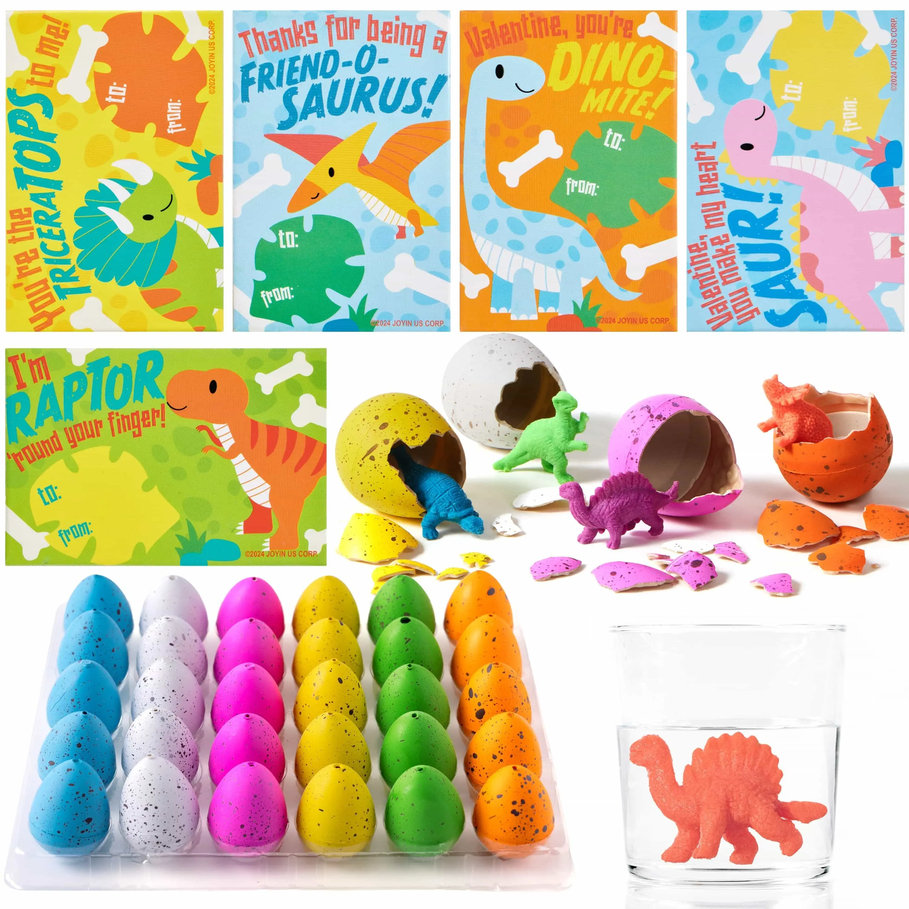 30Pcs Dinosaur Eggs B