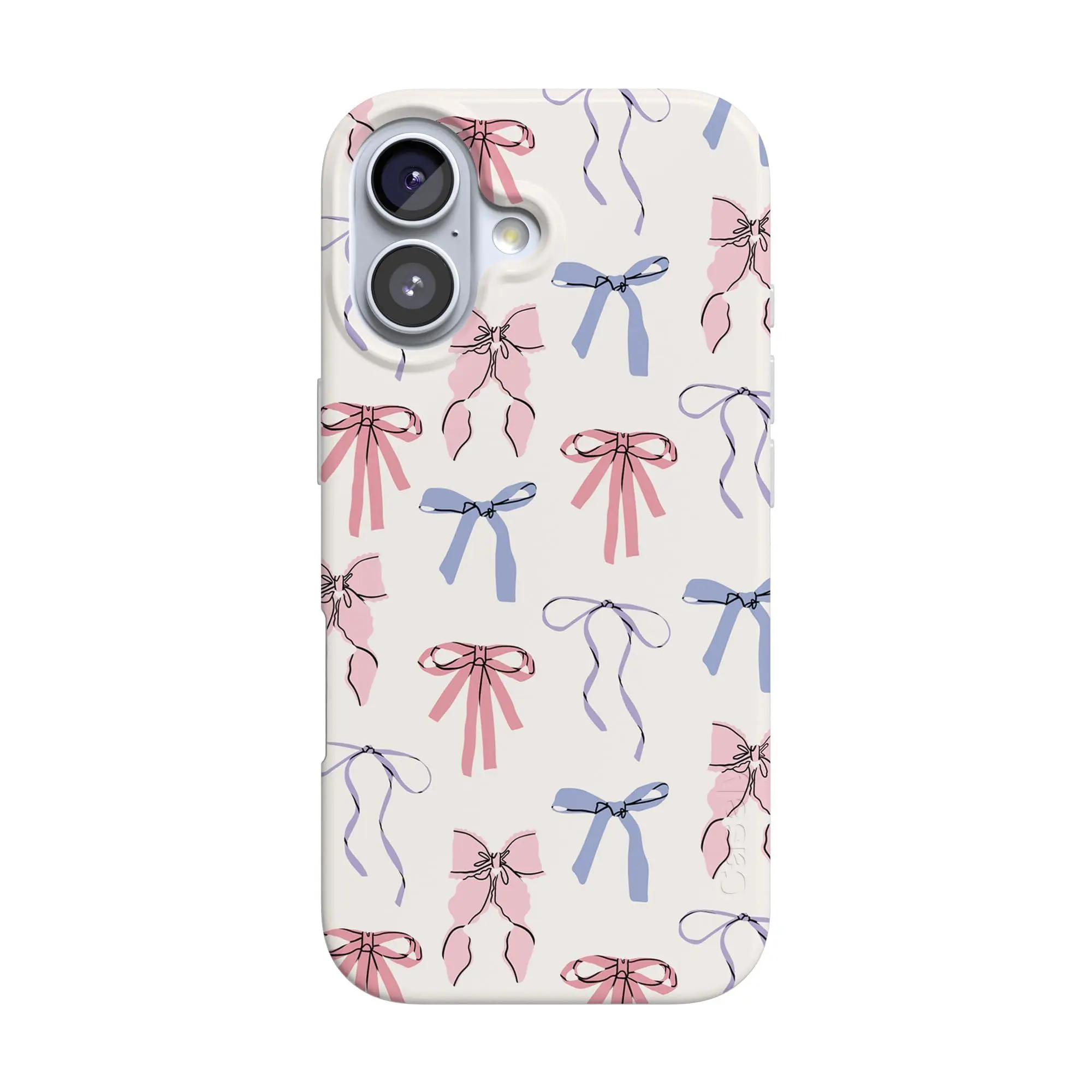 Casely iPhone 17 Case | Coquette Girlie | Pastel Bows | Compatible with MagSafe | Classic Ultra Thin Design