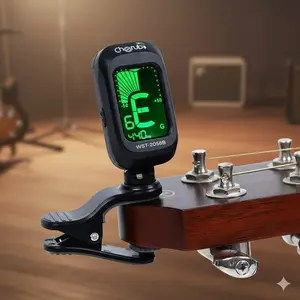 Professional Guitar Tuner Universal for Bass Ukulele Quick Tuning Tool Portable Outdoor Performance Camping Essential Accurate Tuning Device