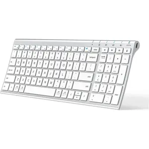 BK10  Keyboard,   Keyboard, Rechargeable  5.1 Multi Device Keyboard with Number Pad Full Size  Connection for , Windows, iOS, Android, Laptop