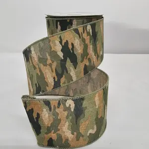 2.5"x10Y Army Camo Service Ribbon
