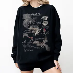 Toothless Night Fury Shirt, Dragon Trainer T Shirt, How To Train Dragon Movie Inspired Tee, Gift For Dragon Lovers graphic hoodie sweatshirts