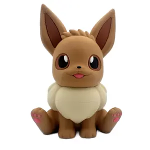 Eeveelutions Pokemon 3D Printed Figure 4 Inches Tall, PLA Material - Home Desk Decor