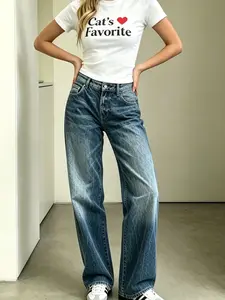 Vintage Wash High Quality Jeans