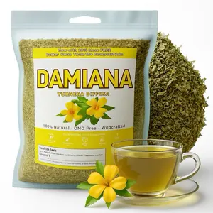 5oz (141g) Damiana Leaf Herbal Tea - Premium Turnera Diffusa | 100% All-Natural Loose Leaf| Non-GMO Mexican Herbal Tea Wildcrafted.