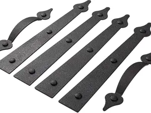 Decorative magnetic garage door hinge hardware, garage door decorative accessories, enhance appeal and improve appearance; imitation hinges and handles, decorative hardware kit