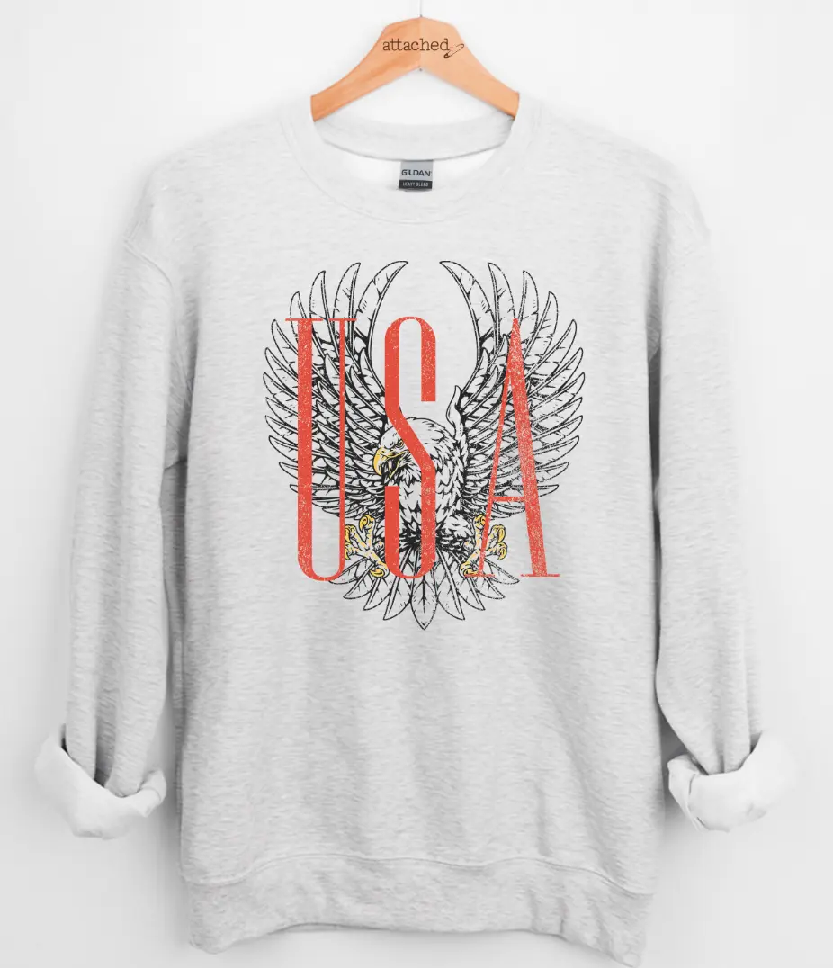 USA Eagle Graphic Top