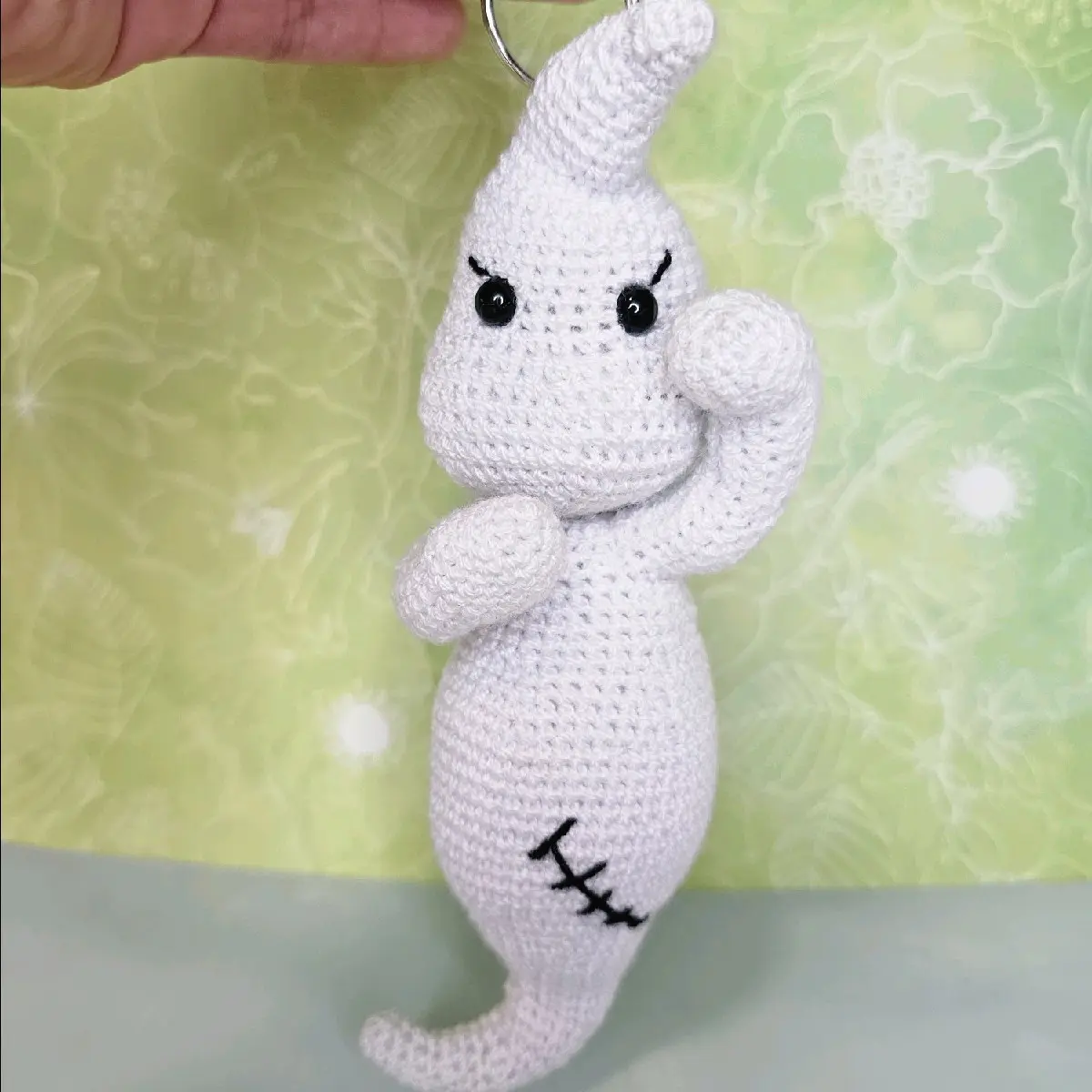 Ghostie Keychain Crochet