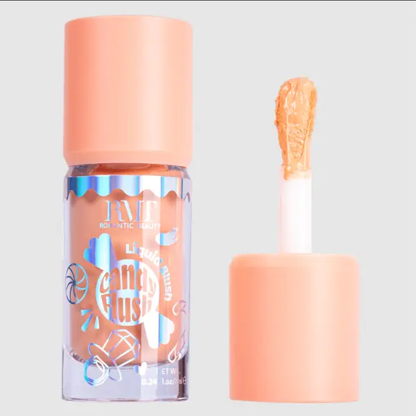 [ROMANTIC BEAUTY] Glass Skin Liquid Blush Set - Candy Flush Collection Vegan & Cruelty-Free, Dewy Non-Sticky Tint for Gradient Blush 7ml