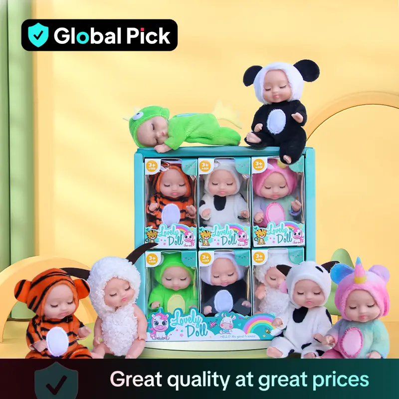 Cute Doll Set with Clothes, Perfect Birthday Gift for Boys & Girls, Fashionable Baby Toy, Ideal for Festivals & Parties, Unisex Design