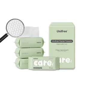 Facial Towel l Disposable Dry Wipes l 4 -pack Value Pack, 240 Count Towel,Absorbent,Reusable, Soft, Comfort Skincare