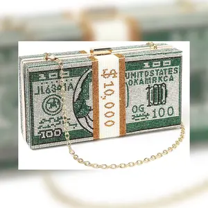 Rich Girl Money Clutch