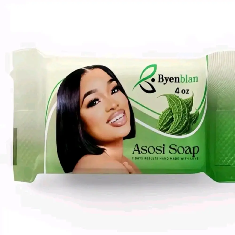 Asosi Solid Antibacterial 6oz Soap Bar - Body Care Sudsy Cleanser for Eczema Repair, Uneven Skin Tone Brightening, Anti-Acne Support - Bath & Shower Soap Bar Body Wash & Cleansers