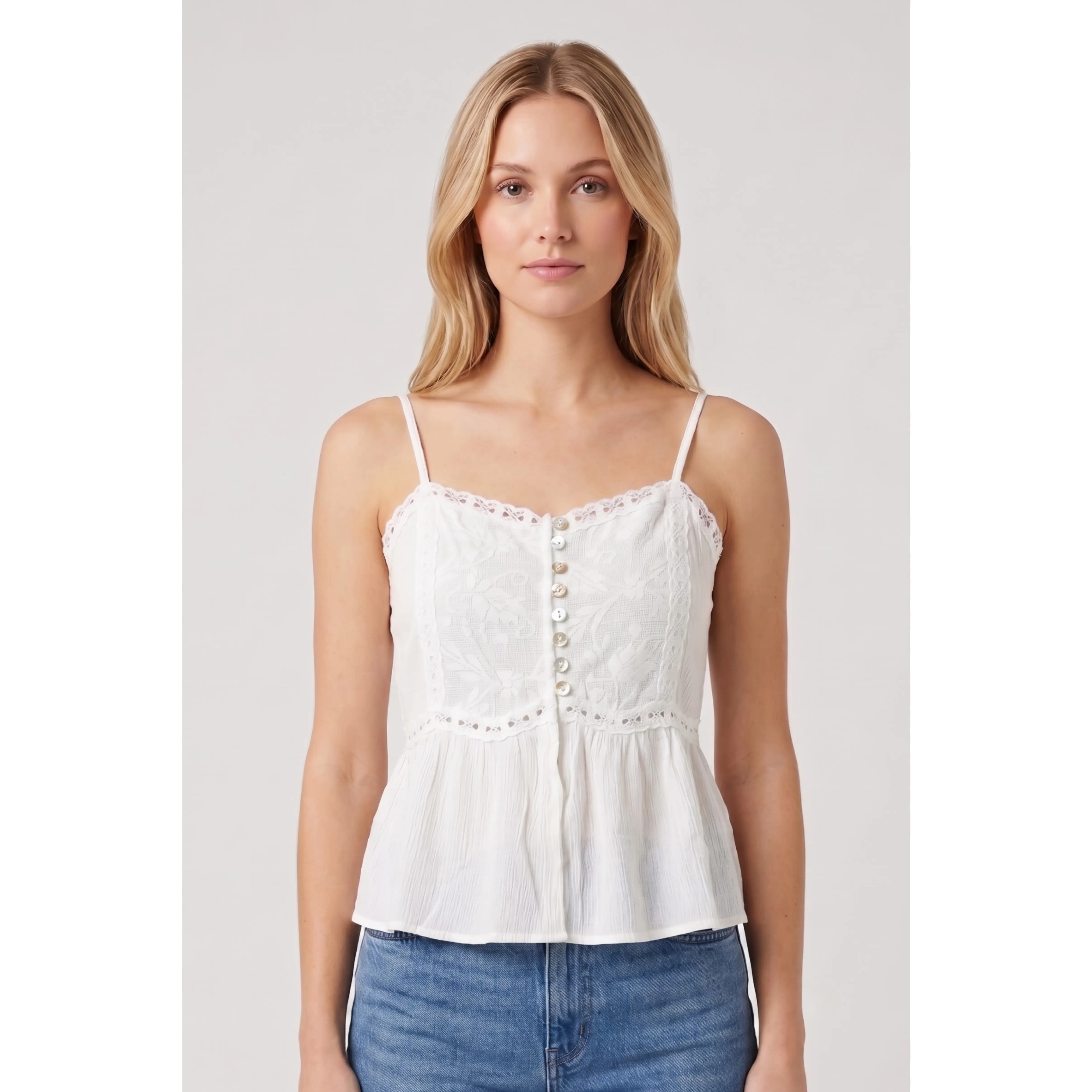 Sienna Crochet Cami