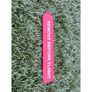 **"Remove Before Flight" Keychain | Aviation Enthusiast Gift | Fun Stocking Stuffer for Pilots | Durable Plastic Accessory**