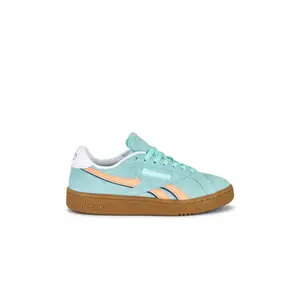 Reebok Club C Grounds UK Sneaker in Aiaqua, Sunkissed Orange & Gum
