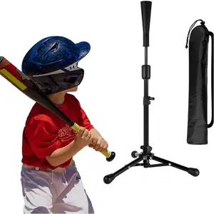 23.5-39.76 Inches Baseball Tee for Kids 5-12 - Portable Stable with Carry Bag, Tanner Tee, Training Equipment for Batting/Hitting, Softball Use