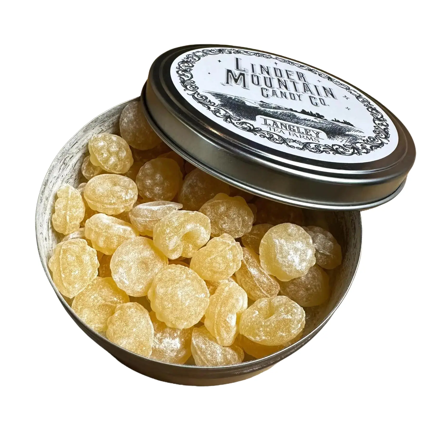 Sour Candy - Dye-Free Naturally Flavored - Handmade in Small Batches - Gift Tin