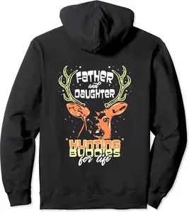 Hunting Buddies For Life - Father and Daughter Pullover Hoodie - Keithhodges Shop 85B09HNRHZ3R